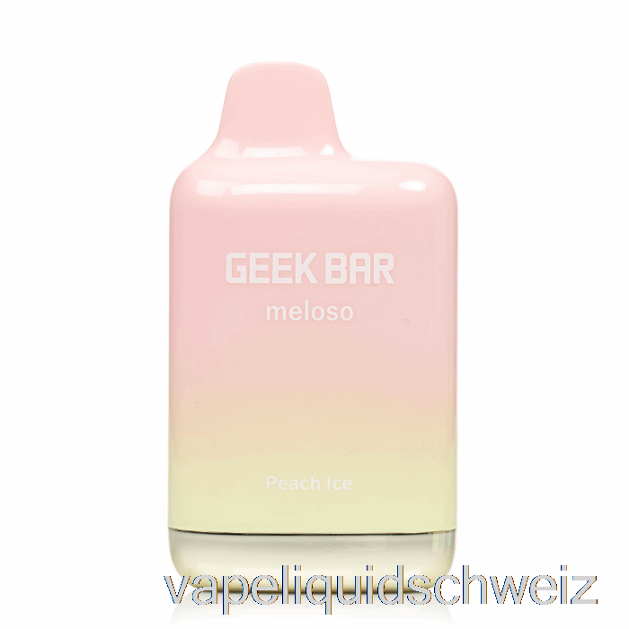 Geek Bar Meloso Max 9000 Einweg-Peach-Ice-Vape Ohne Nikotin
